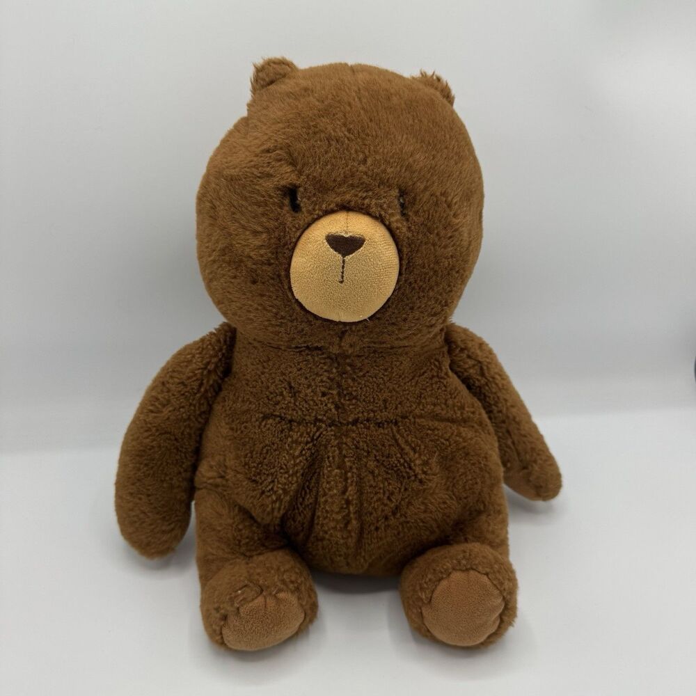 2024 Target Giggle Scape Approx 12" Brown Bear Stuffed Animal‎ Plush